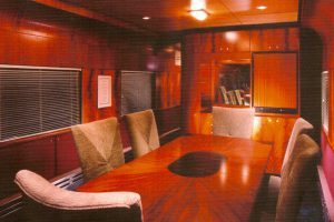 rail-car-interior design, Scott W Bartholomew Architect